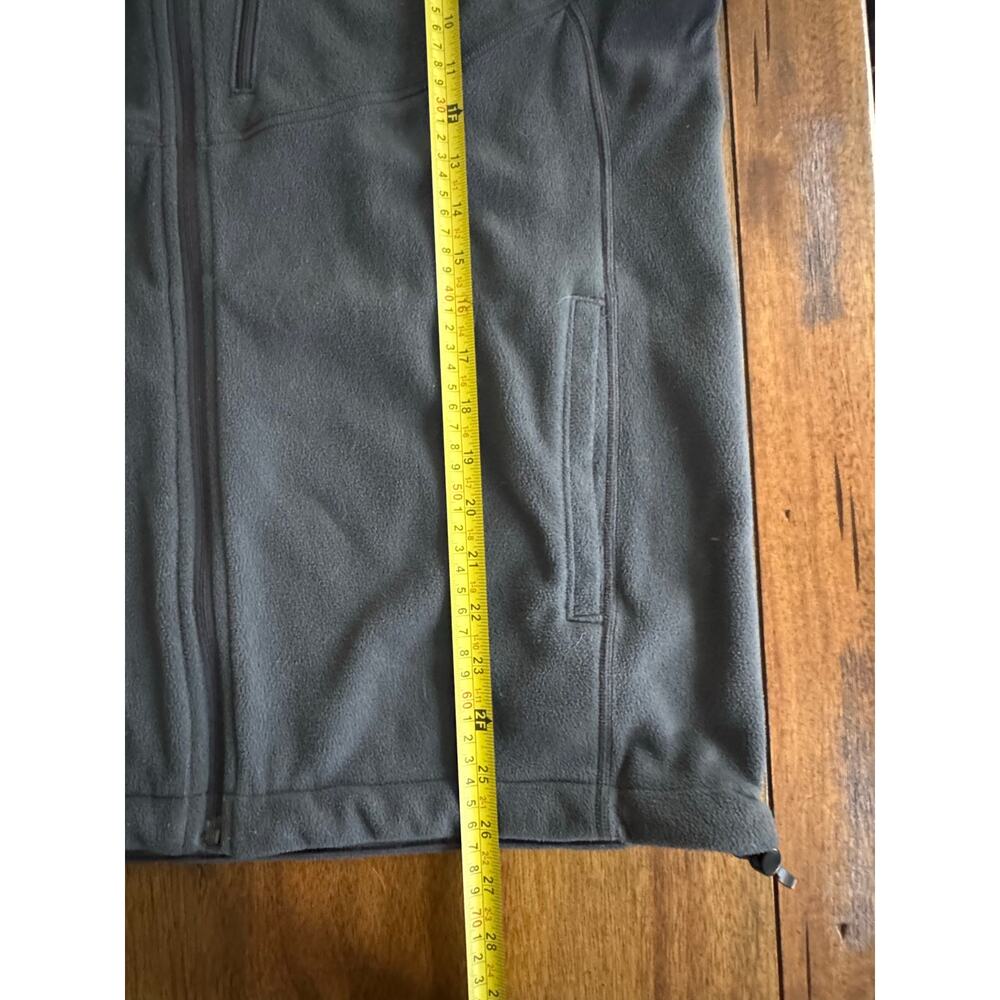 The North Face Men’s Gray Full Zip Fleece Jacket Size M - Picture 8 of 9